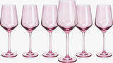 Light Pink Wine Glass