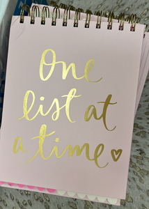 One List At A Time Divider Pad