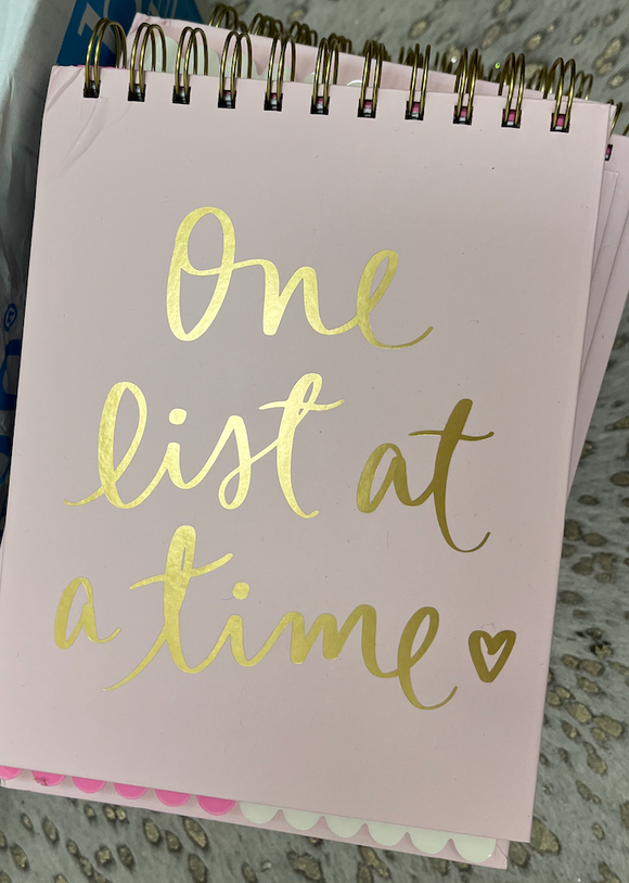 One List At A Time Divider Pad