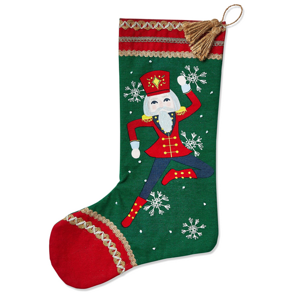 Nutcracker Soldier Stocking