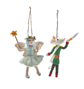 Nutcracker Felt Ornament