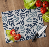 Meadow Blue Leaf Floral Counter Saver