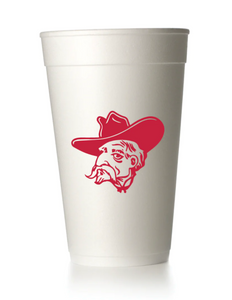 Retro Reb Styrofoam Cups