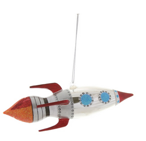 Rocketship Ornament