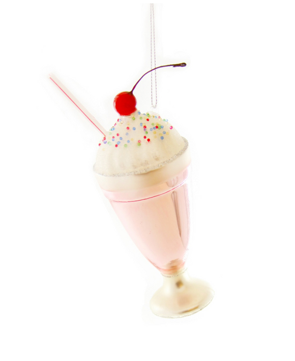 Tall Milkshake Ornament