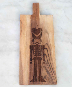 Nutcracker Wood Serving Board