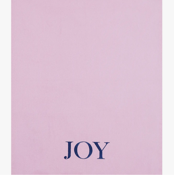 Joy Scalloped Tea Towel