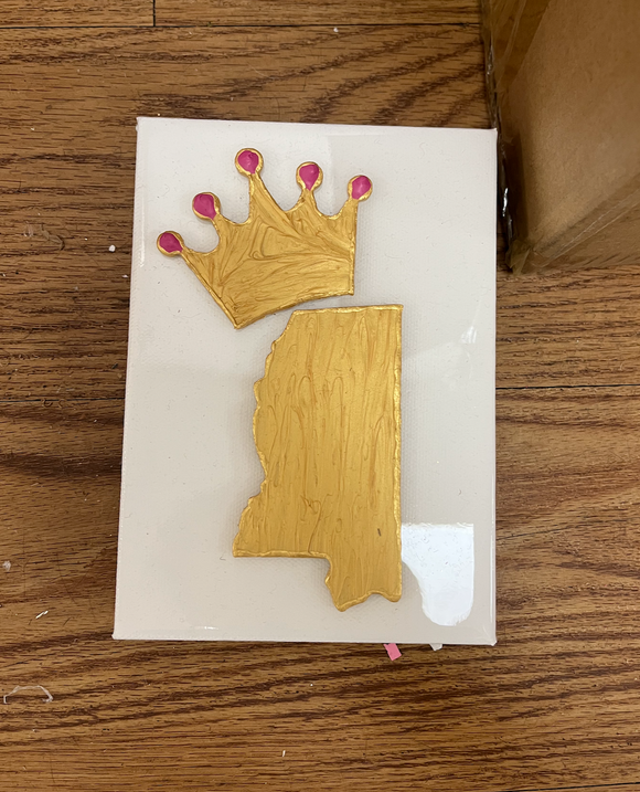 Mississippi State w/ Crown