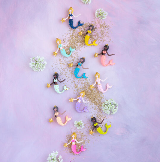 Colorful Mermaid Ornament