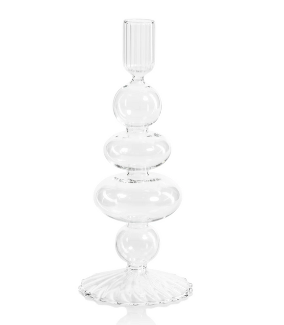 Trulli Glass Taper Candle Holder