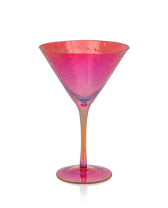 Aperitivo Martini Glass - Luster Red