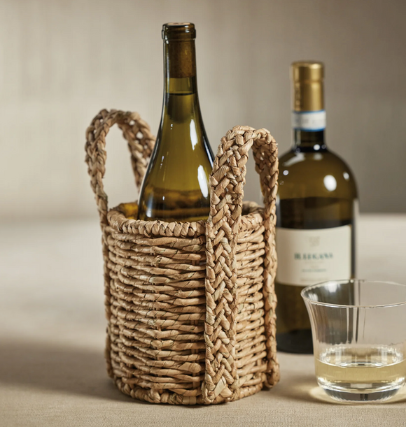 Provence Seagrass Wine Caddy