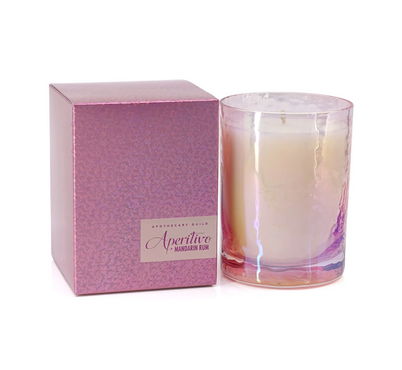 Aperitivo Candle - Luster Pink/Mandarin Rum