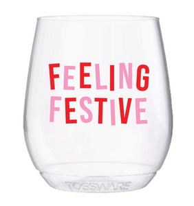 Feeling Festive Shatterproof Wine Glasses