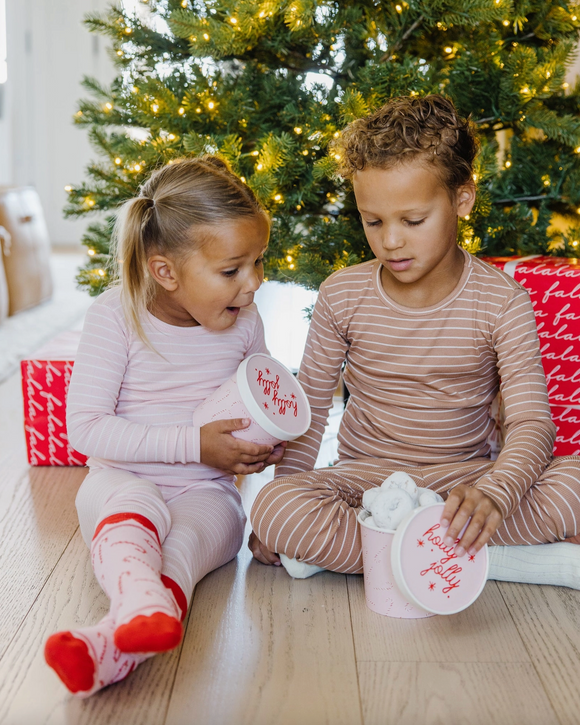 Whimsy Santa Scattered Candy Cane Treat Cups