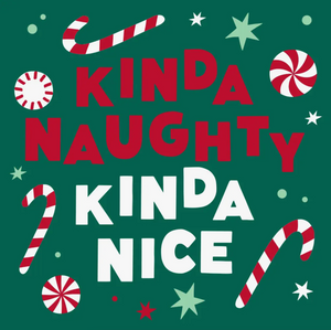 Kinda Naughty Kinda Nice Beverage Napkins