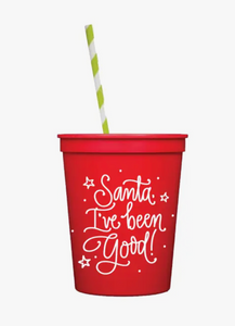 Santa I've Been Good Kids Cups