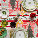 Holiday Village Paper Placemats