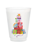 Christmas Present Stack Shatterproof Cups