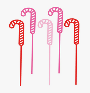 Acrylic Candy Cane Drink Stirrers