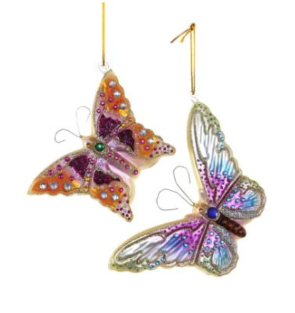 Enchanted Papillion Ornament