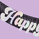 Happy New Year Banner w/ Fringe