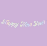 Happy New Year Banner w/ Fringe