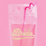 Team Bride Drink Pouches