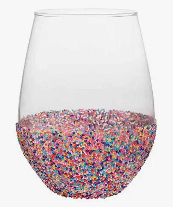 Sprinkle Dip Wine Glass