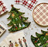 Christmas Tree/Nutcracker Diecut Plates