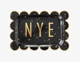 NYE Scalloped Dinner Plates