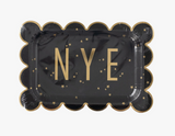 NYE Scalloped Dinner Plates