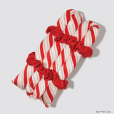 Satin Heatless Set - Candy Cane