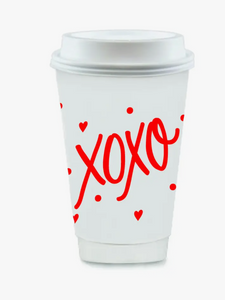 Valentine's Day To-Go Coffee - XOXO Red