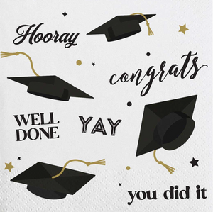 Graduation Multi Beverage Napkins