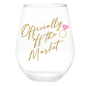 Officially off the Market Jumbo Wine Glass