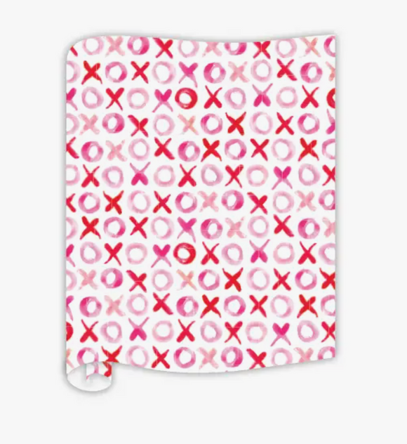 XOXO Red and Pink Table Runner