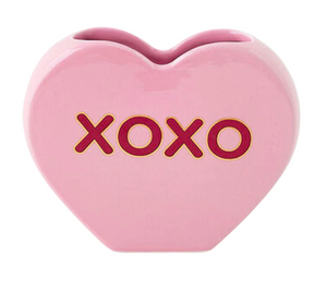 XOXO Heart Vase