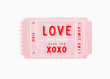 Love Ticket Diecut Napkins