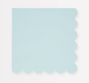 Summer Sky Blue Dinner Napkins