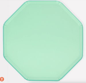 Seafoam Green Dinner Plates