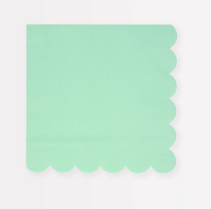 Seafoam Green Beverage Napkins