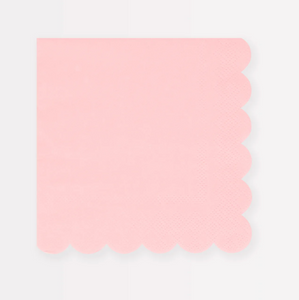 Cotton Candy Pink Beverage Napkins