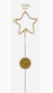 Mini Gold Star Sparkler