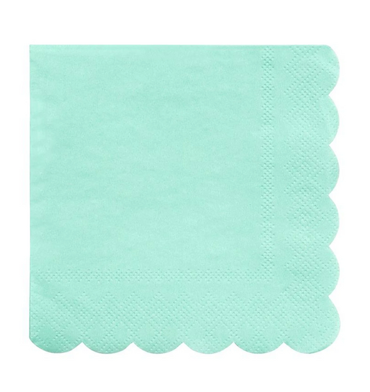 Mint Beverage Napkins