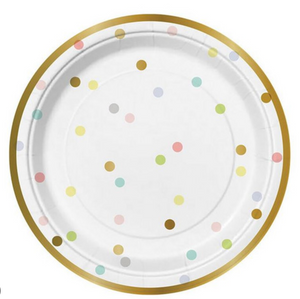 Baby Confetti Plate