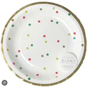 Christmas Confetti Side Plates