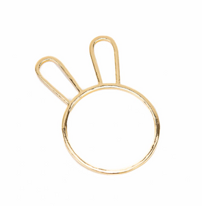 Bunny Napkin Ring - Gold