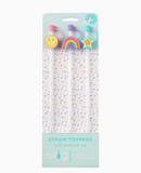 Oh Happy Day Straw Topper Set