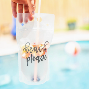 Beach, Please Drink Pouch